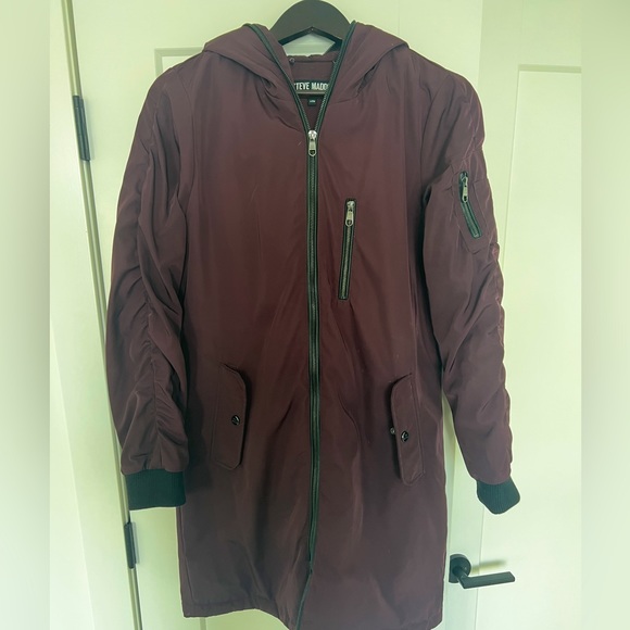 Women's Steve Madden quilted medium weight coat. - Picture 3 of 5